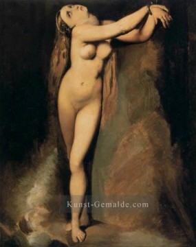 Georges Seurat Werke - Engelwurz am Felsen nach ingres 1878